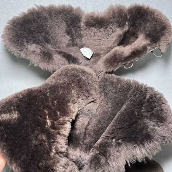 UGG Australia Bailey Triplet Shearling Tall Boots Size 5 Buttons Dark Brown - Picture 8 of 11